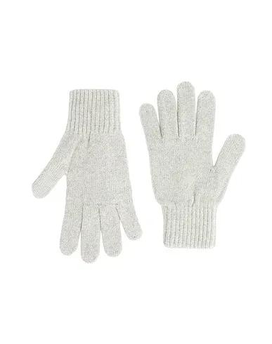 Light grey Knitted Gloves CASHMERE ESSENTIAL GLOVE