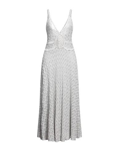 Light grey Knitted Long dress