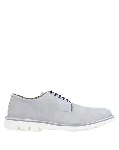 Light grey Laced shoes