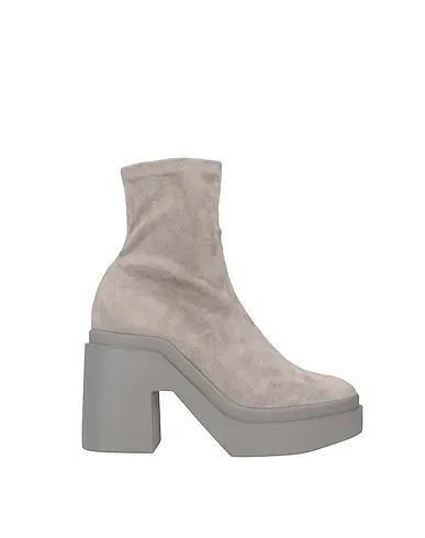 Light grey Leather Boots