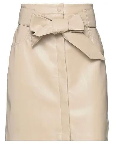 Light grey Mini skirt