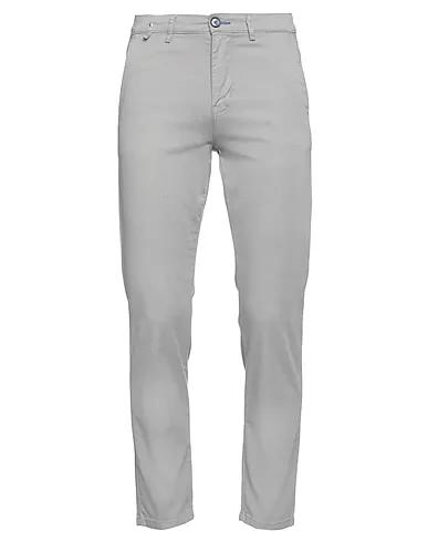 Light grey Piqué Casual pants
