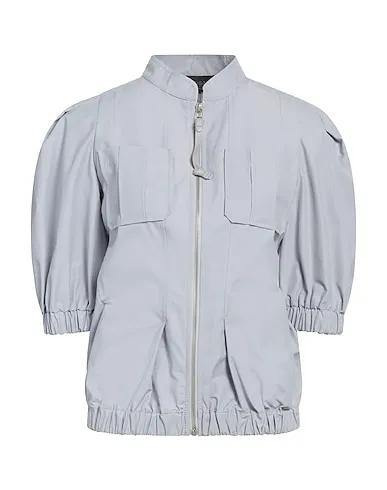Light grey Plain weave Jacket
