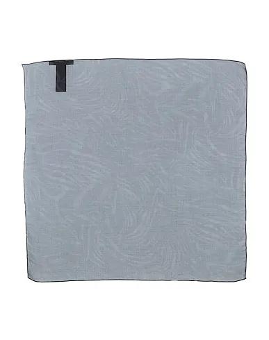 Light grey Plain weave Scarves and foulards