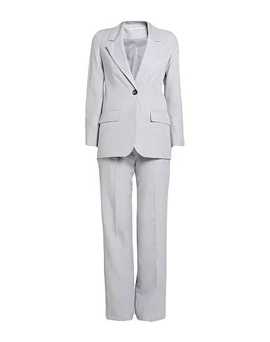 Light grey Plain weave Suit