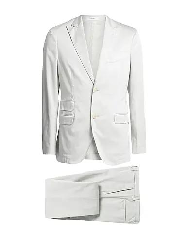 Light grey Plain weave Suits