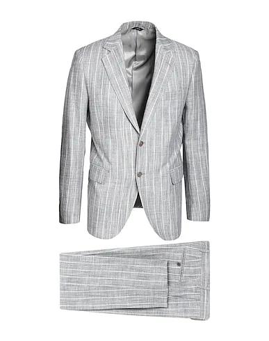 Light grey Plain weave Suits