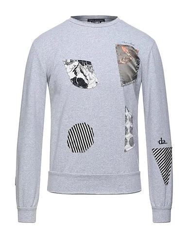 Light grey Satin Sweatshirt