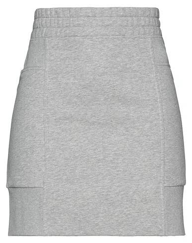 Light grey Sweatshirt Mini skirt