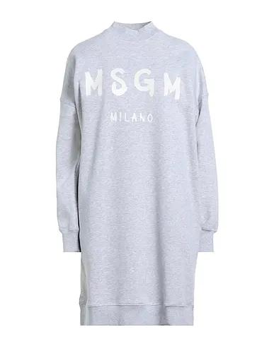 Light grey Sweatshirt Short dress