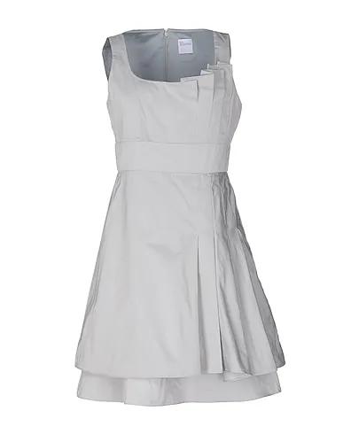 Light grey Taffeta Short dress