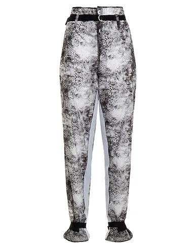 Light grey Techno fabric Casual pants