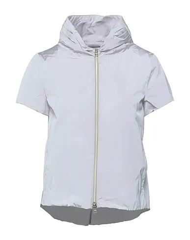 Light grey Techno fabric Full-length jacket