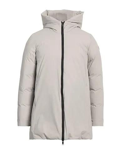 Light grey Techno fabric Shell  jacket