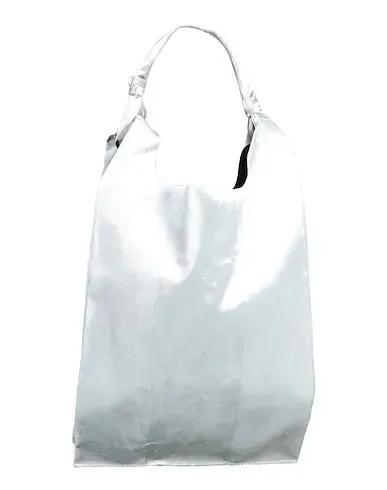 Light grey Velvet Handbag