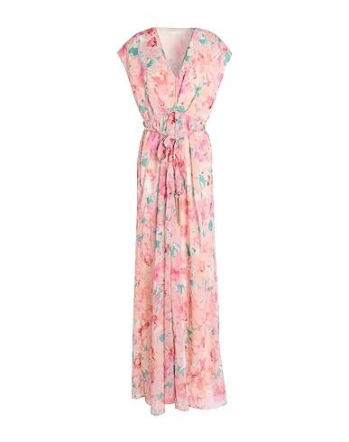 Light pink Chiffon Long dress