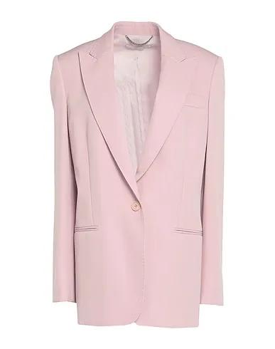 Light pink Cotton twill Blazer