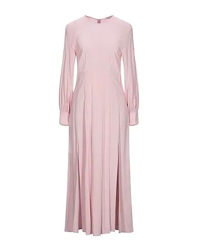 Light pink Crêpe Long dress