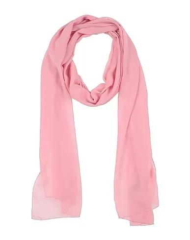 Light pink Crêpe Scarves and foulards