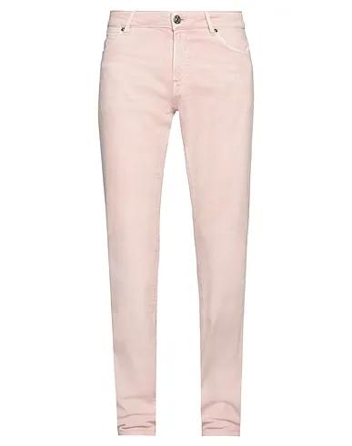 Light pink Denim Denim pants