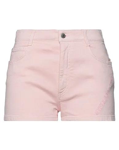 Light pink Denim Denim shorts