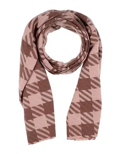 Light pink Flannel Scarves and foulards