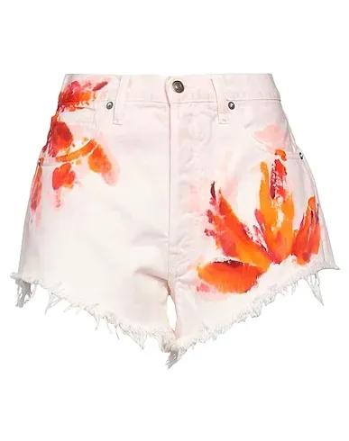 Light pink Gabardine Shorts & Bermuda