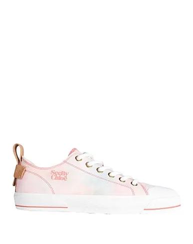 Light pink Gabardine Sneakers