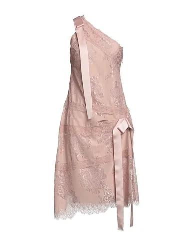 Light pink Grosgrain Midi dress