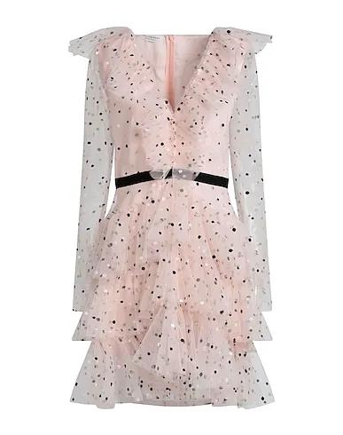 Light pink Grosgrain Sequin dress