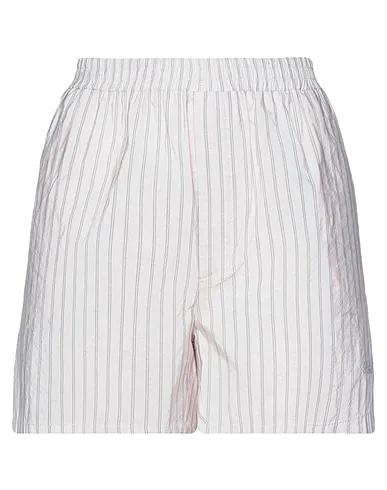 Light pink Jacquard Shorts & Bermuda