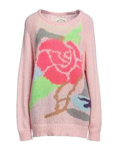 Light pink Jacquard Sweater