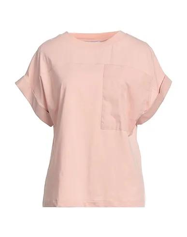 Light pink Jersey Basic T-shirt