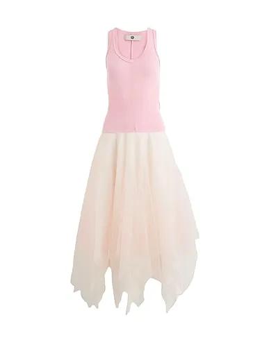 Light pink Jersey Midi dress
