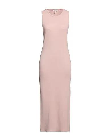 Light pink Jersey Midi dress