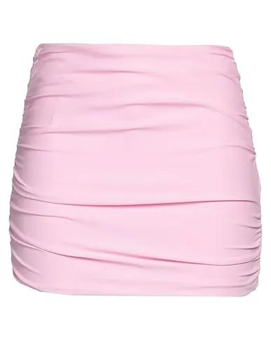 Light pink Jersey Mini skirt