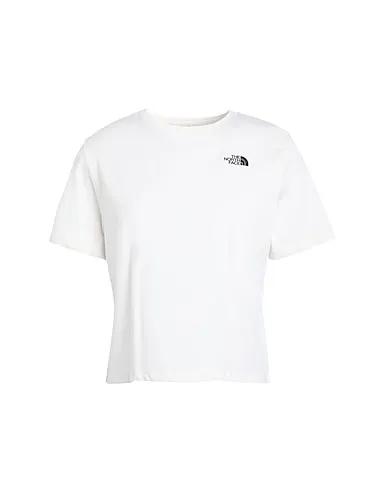 Light pink Jersey Oversize-T-Shirt W FNDTION CROP TEE