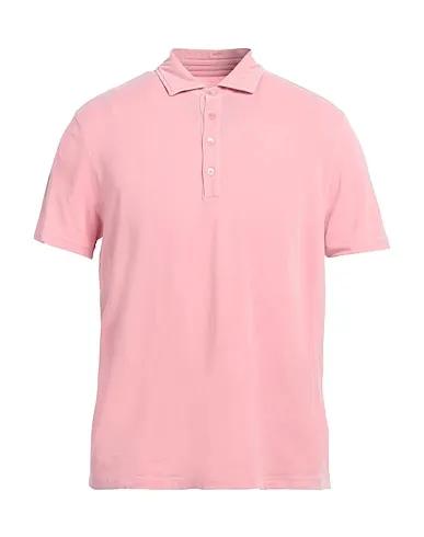 Light pink Jersey Polo shirt