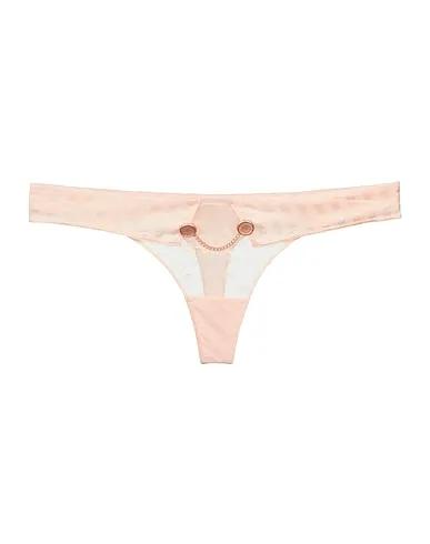 Light pink Jersey Thongs