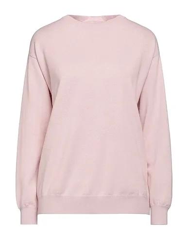 Light pink Knitted Cashmere blend