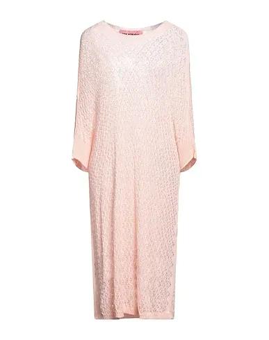 Light pink Knitted Long dress