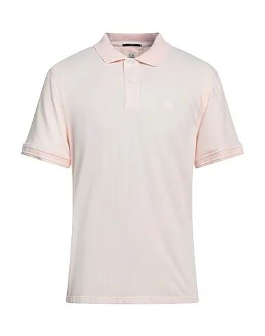 Light pink Knitted Polo shirt