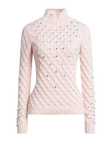 Light pink Knitted Turtleneck