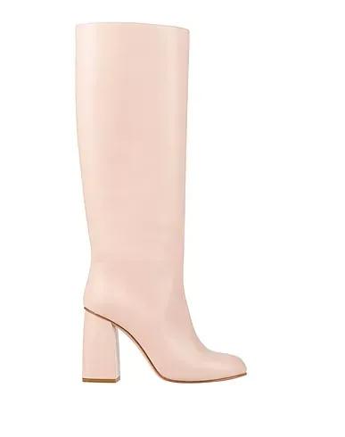 Light pink Leather Boots