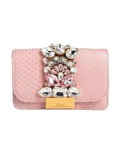 Light pink Leather Handbag