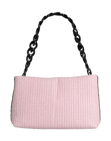 Light pink Leather Handbag