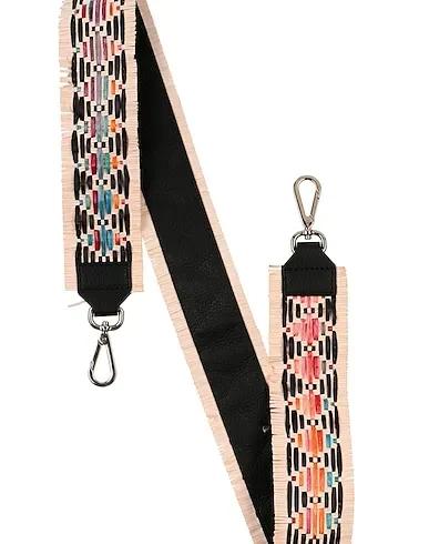 Light pink Leather High-waist belt