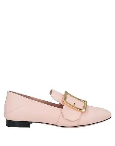 Light pink Leather Loafers