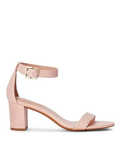 Light pink Leather Sandals WAVERLI NAPPA LEATHER SANDAL
