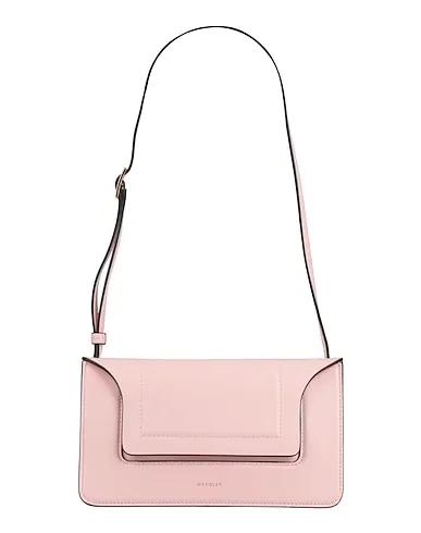 Light pink Leather Shoulder bag